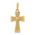 14K D/C Cross Pendant - XR-B47C4591-7944