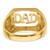14k Dad's Ring Mounting only