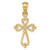 14k Diamond Accented Cross Pendant - PM-FD975B1E-9546