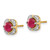14k Diamond and Ruby Fancy Earrings - EM-C54DECF8-7835