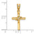14k Diamond Cross Mounting - PM-C33D3665-4614