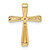 14k Diamond Cross Slide Pendant - PM-527FC828-4859