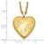 1/20 Gold Filled 20mm Side Swirled Heart Locket Necklace