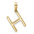 14K Diamond Letter H Initial Pendant - PM-3482C7EC-9067