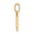 14k Diamond Letter H Initial Pendant - PM-68824E11-7775