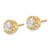 14k Diamond Semi-mount Stud Earrings - EM-418016E6-2464