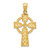 14k Diamond-cut Celtic Cross Pendant - C3-9515004A-5993