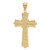 14K Diamond-cut Cross Pendant - C4-18901C49-9086