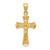 14k Diamond-cut Crucifix Pendant - K6-740D8D81-9460