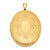 1/20 Gold Filled 26mm Floral Oval Locket