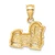 14K Diamond-cut Shih Tzu Pendant - K3-E2D7DCA1-8878