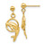 14k Dolphin Earrings - S1-58DBFC60-2944