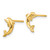 14k Dolphin Post Earrings - TE-4D53C8A4-5231