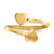 14k Double Heart Toe Ring - D1-7CDB1DC2-8461