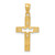 14k Dove Cross Pendant - RE-E8F71113-7773
