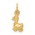 14k Duck Charm