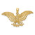 14K Eagle w/ Wings Spread Charm - K6-4A5E3CC3-3202