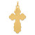 14k Eastern Orthodox Cross Pendant - XR-F5C831CD-5691