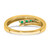 14k Emerald 4-stone Ring