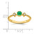 14k Emerald and Diamond Ring - RM-5F4AE711-6250