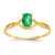 14k Emerald Birthstone Ring - XB-D7B87CC2-4190
