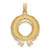 14K Enamel CHRISTMAS WREATH Charm