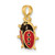 14K Enameled Ladybug Charm - K7-95351A67-1639