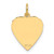 14k Etched .013 Gauge Engravable Heart Disc Charm - XM-78F32D52-8709