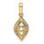 14K Family Jewelry Diamond Semi-Set Pendant - XM-28A52330-7869