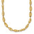 14K Fancy Twisted Oval Link 18 inch Necklace