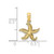 14K Flat Starfish Charm - K7-D3870780-6328