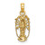 14K Florida Lobster with Out Claws Charm - K8-80E654C6-5211
