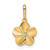 14k Flower Pendant
