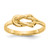 14K Freeform Knot Ring - K4-8178A6FF-6474