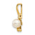 14k FW Cultured Pearl and Diamond Pendant - XB-9E3E9C8C-2316