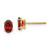 14k Garnet Earrings - January - XB-ED53C796-4542