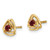 14k Garnet Post Earrings - EM-6811C533-4645