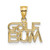 14K GOLF BUM Charm