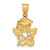 14K Graduation Cap and Diploma - 2026 Charm