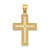 14k Greek Filigree Cross Pendant