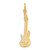 14k Guitar Charm