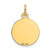 14k HAPPY BIRTHDAY Disc Charm