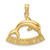 14K HAWAII Dolphin Charm