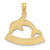 14K HAWAII Dolphin Charm