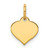 14K Heart Disc Charm - XM-48340C1E-5806