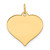 14K Heart Disc Charm - XM-67ABDAF9-9204