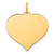 14K Heart Disc Charm - XM-FBC5B1BC-7201
