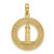 14K HILTON HEAD Lighthouse Round Charm