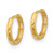14K Hinged Hoop Earrings - YE-4B249354-2520