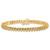 14k Holds 1.95 carat 50-2.1mm Round Diamond Fancy Spiral 7 inch Tennis Bracelet Mounting